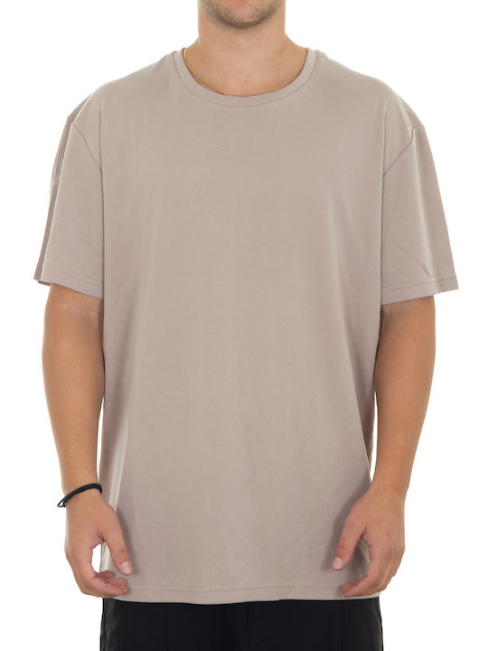 Nineteen Apparel Club T-shirt Beige