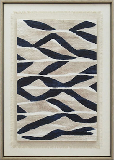 Espiel Gemälde 3D Blau PVC MDF 50x70x2,9cm