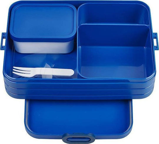 Mepal Lunchbox Πλαστικό Παιδικό Δοχείο Φαγητού 1.5lt Μπλε