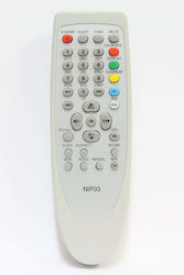 Nip03 Remote Control Compatible Sunny Nippon Schneider Etc Nip03 Remote Control Compatible Sunny Nippon Schneider Etc