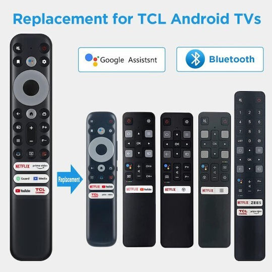 Bluetooth+ir Remote Control Tcl Lcd Led
