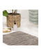 Nima Badematte Baumwolle Rechteckig Vellum 35914 Warm Gray 50x80cm