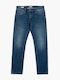 Ανδρικό Παντελόνι Τζιν με Regular Εφαρμογή Dark Wash