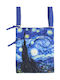 Τσαντάκι Διαβατηρίου Χιαστί "nuit Etoilee" Van Gogh 22x19 Cm