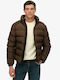 Jacket Puffer Brown