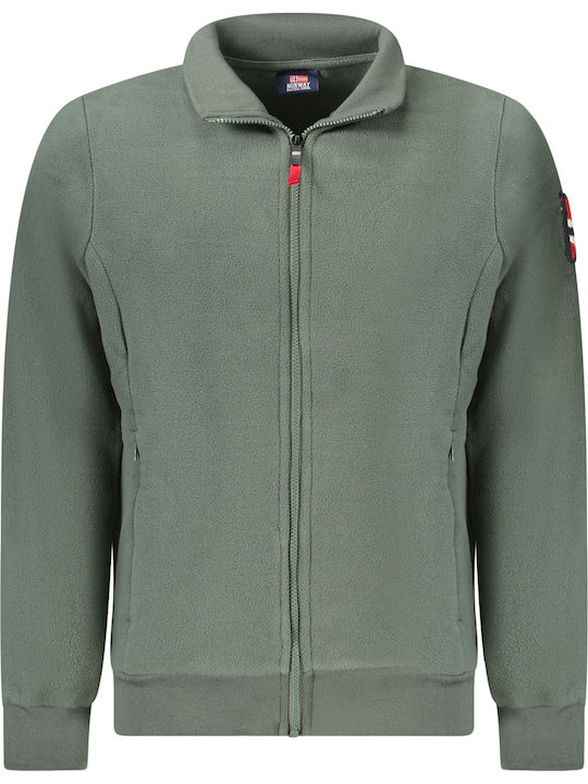 Ανδρική Ζακέτα Fleece Πράσινη
