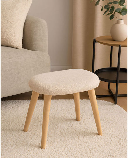 Hocker Für das Wohnzimmer Beige 40x30x40cm Hocker Für das Wohnzimmer Beige 40x30x40cm