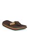 2luxe Ανδρικά Flip Flops Καφέ