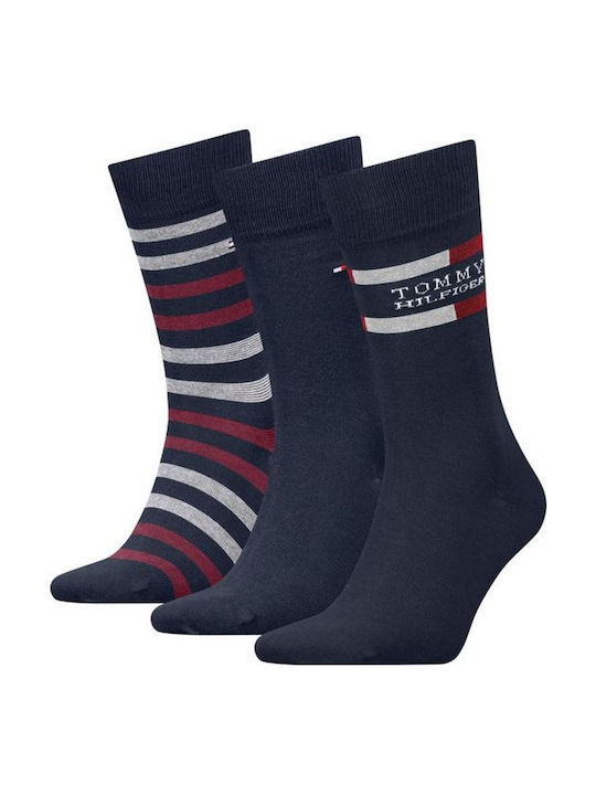 Tommy Hilfiger Ανδρικές Κάλτσες Navy 3Pack