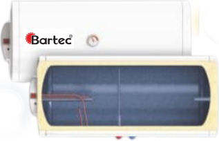 Bartec Boiler termoelectric 120lt Sticlă Orizontal 3kW