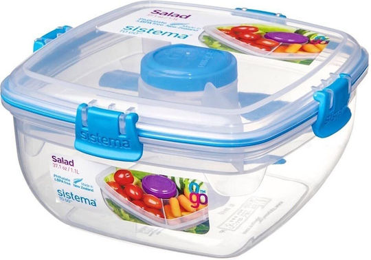 Sistema Δοχείο Φαγητού Πλαστικό με Χωρίσματα 1.1lt