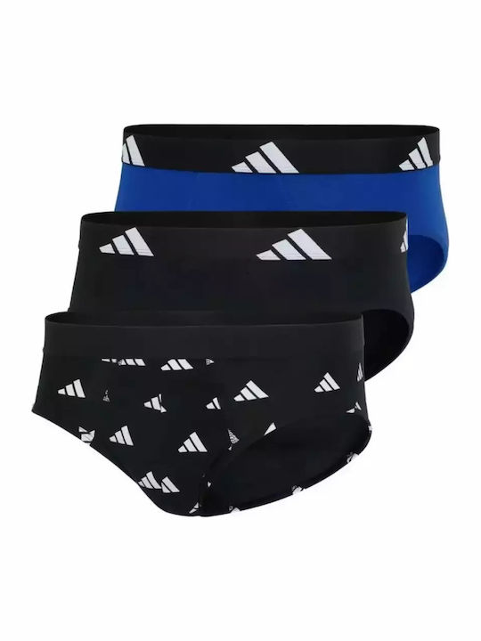 adidas Active Flex Herren Slips Schwarz 3Packung