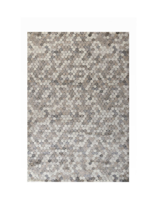 Tzikas Carpets Dorado Modern Bedroom Rugs Set Gray 373-0-335-71718-295 3pcs