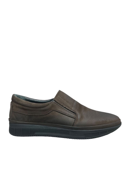Men's Anatomic Leather Casual Shoes Brown