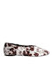 Fabric Ballerinas Brown