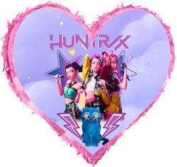 Πινιάτα Καρδιά K-pop Demon Hunters Huntrix 31 X 27 Cm 553156h Bal-553156h-huntrix