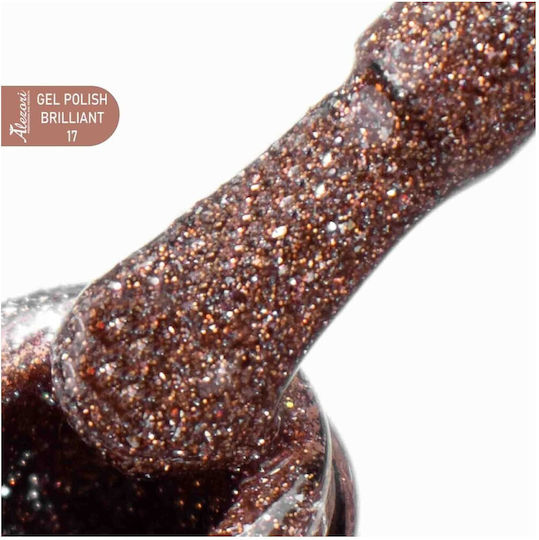 Alezori Briliant Semipermanent Lac de Unghii 17 15ml 1buc