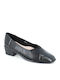 Patent Leather Black Low Heels