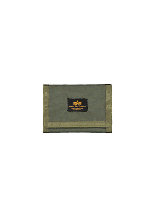 Alpha Industries Herren Geldbörse Klassisch Grün