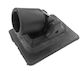 Boat Canopy Mount Inflatable Boat Black PVC Material