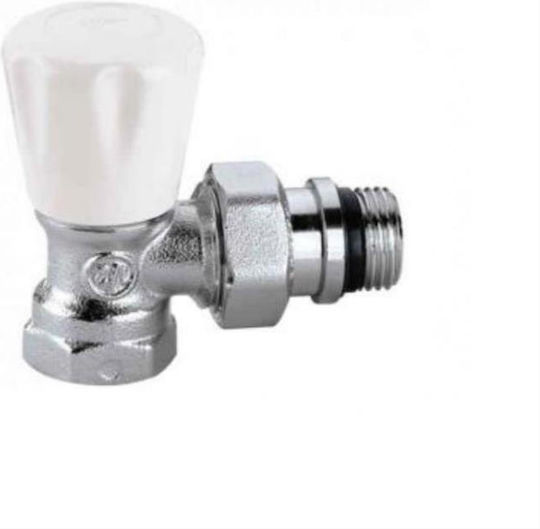 Διακόπτης Καλοριφέρ Γωνιακός 1/2" Ίντσα Xtr Valve