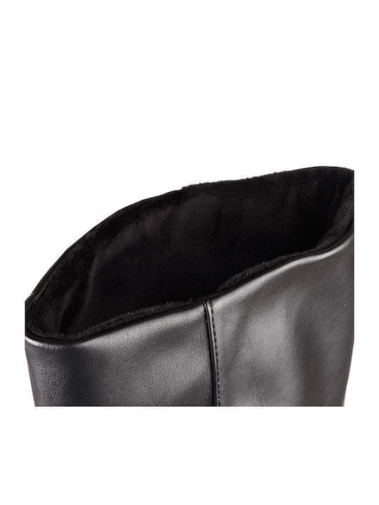 Boot Krystal Damenstiefel Schwarz