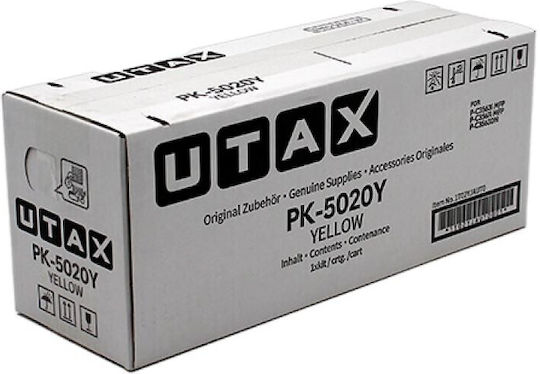 Utax PK-5020Y Original Toner Laser Printer Yellow (1T02YJAUT0)
