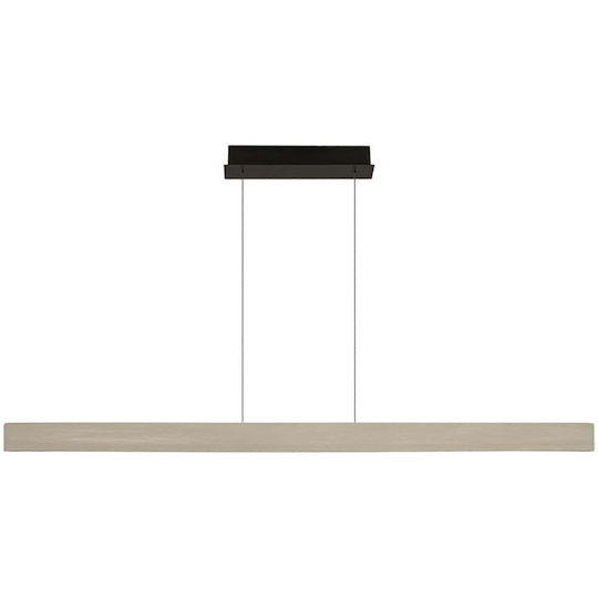 Zambelis Lights LED Lumina liniară Lumină Plafon 40W Alb cald L120xL6cm