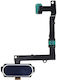 Handy Ersatzkabel Hauptseite Home Button Fingerprint Flex Samsung Galaxy S6 Edge Plus G928 Blau