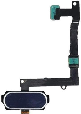 Handy Ersatzkabel Hauptseite Home Button Fingerprint Flex Samsung Galaxy S6 Edge Plus G928 Blau