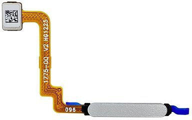 Mobile Phone Replacement Cable On Off Fingerprint Flex Xiaomi Redmi Note 10 5G Chrome Silver