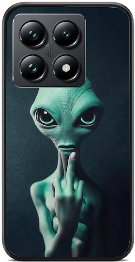 Middle Finger Alien Θήκη Κινητού 920130 Σχέδιο Πολύχρωμη Mi 14t