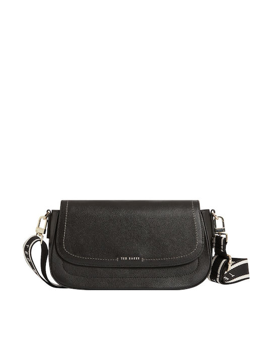 Ted Baker Webbing Δερμάτινη Γυναικεία Τσάντα Ώμ...