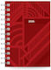 Diary Spiral 210 Daily 11.4x16.4 Red 20.00214 2026