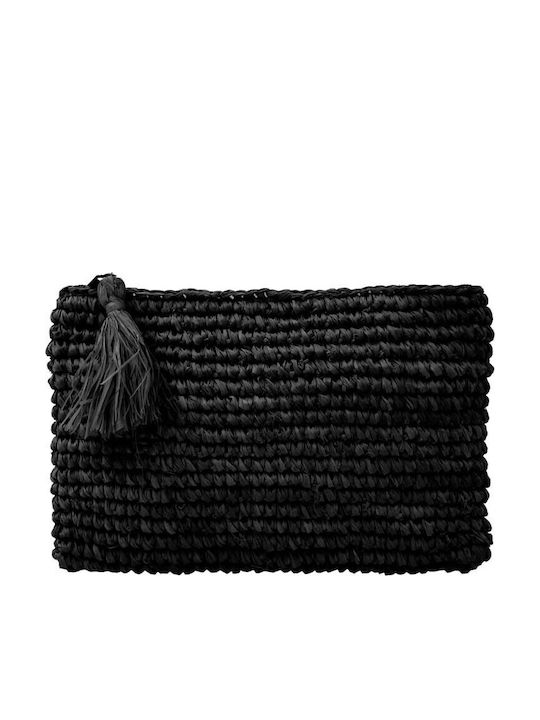 Aquablue Straw Women's Bag Shoulder Black