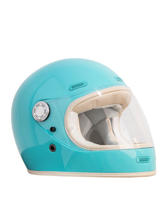 ByCity Roadster III Aqua Κράνος Μηχανής Full Fa...