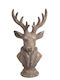 Reindeer Ceramic Bust 38.5cm