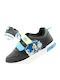 Kinder Sneakers mit Klettverschluss Schwarz
