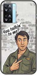 Epic Quotes You Talkin' To Me? Oppo A77 5g Black Tpu Μαύρη Σιλικόνη