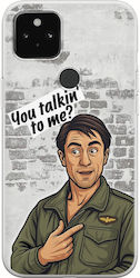 Epic Quotes You Talkin' To Me? Google Pixel 5a 5g Flexible Tpu Διάφανη Σιλικόνη