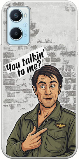 Epic Quotes You Talkin' To Me? Oppo A96 4g Flexible Tpu Διάφανη Σιλικόνη