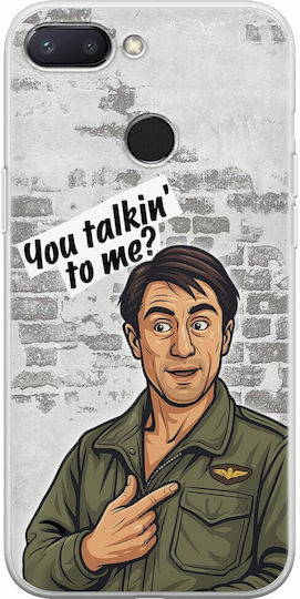 Epic Quotes You Talkin' To Me Xiaomi Mi 8 Lite Flexible TPU Transparent Silicone