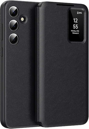 Techsuit Umschlag Rückseite Silikon Schwarz (Galaxy S25 FE)