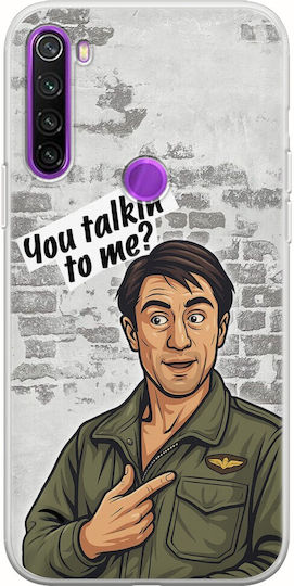 Epic Quotes You Talkin' To Me Xiaomi Redmi Note 8 2021 Flexible TPU Transparent Silicone