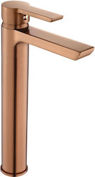Rea Mixing Tall Sink Faucet Copper