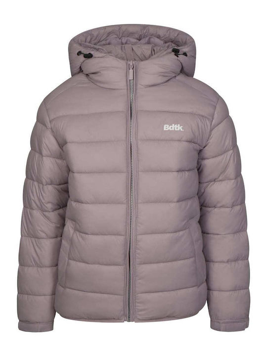 BodyTalk Kids' Sports Jacket with Hood Purple