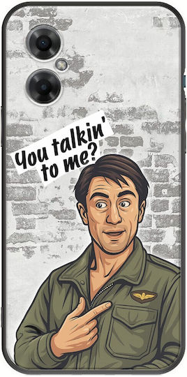 Epic Quotes You Talkin' To Me? Xiaomi Poco M4 5G Черен TPU Черен Силикон