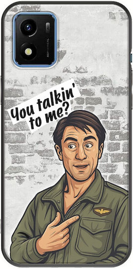 Epic Quotes You Talkin' To Me Vivo Y01 Black TPU Black Silicone