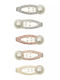 Mimi & Lula Set of Kids Hair Clips with Hair Clip 5pcs
