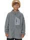 Sportlich Kinderstrickjacke Fleece Gray